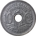 Франция 10 сантимов 1945 год (без отметки МД)