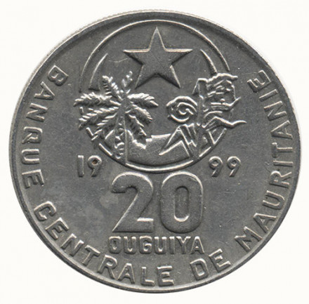 Мавритания 20 угий 1999 год