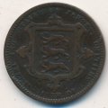 Джерси 1/26 шиллинга 1870 год