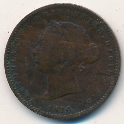 Джерси 1/26 шиллинга 1870 год