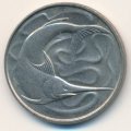 Сингапур 20 центов 1981 год - Рыба-меч