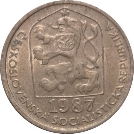 Чехословакия 50 геллеров 1987 год