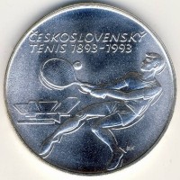 Монета ЧСФР 500 крон 1993 год