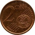 Австрия 2 евроцента 2013 год - Эдельвейс