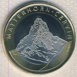 Швейцария 10 франков 2004 год