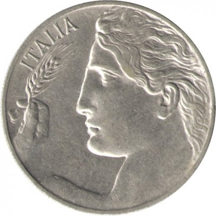 Италия 20 чентезимо 1908 год
