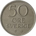 Швеция 50 эре 1969 год