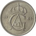 Швеция 50 эре 1969 год