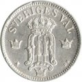 Швеция 25 эре 1907 год