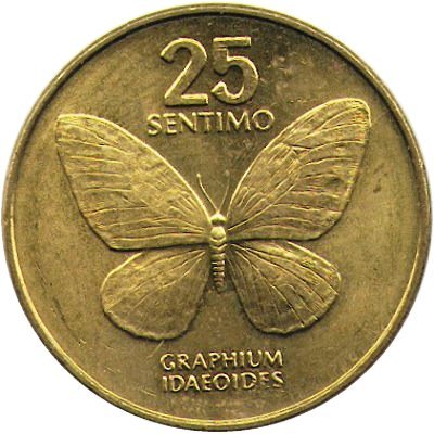 Филиппины 25 сентимо 1994 год