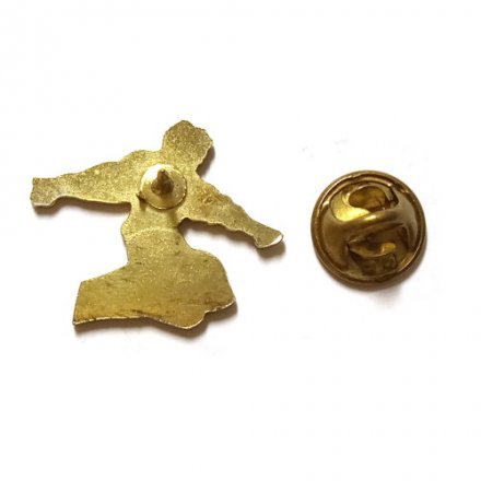 Значок Andorra. Андорра. Сноуборд (на цанге)