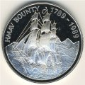 Острова Питкэрн 1 доллар 1989 год - 200 лет HMAV Bounty (серебро)