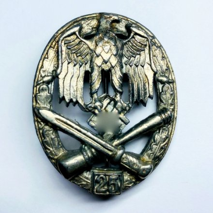 Знак &quot;За 25 атак&quot; (копия)