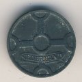 Нидерланды 1 цент 1941 год (серый цвет)