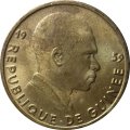 Гвинея 5 франков 1959 год