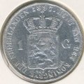 Нидерланды 1 гульден 1897 год