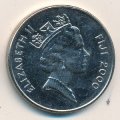 Фиджи 20 центов 2000 год