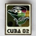 Значок. Cuba 82. Куба. Талисман