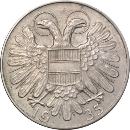 Австрия 1 шиллинг 1935 год