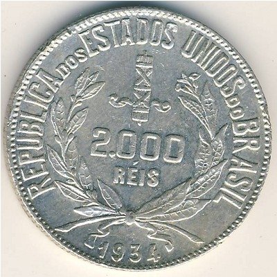 Бразилия 2000 рейс 1934 год