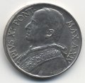 Ватикан 10 лир 1935 год Папа Пий XI