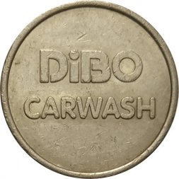 Жетон Германия автомойки DiBO Carwash