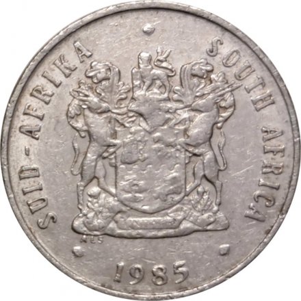 ЮАР 20 центов 1985 год