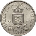 Антильские острова 2 1/2 цента 1980 год