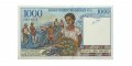Мадагаскар 1000 франков 1994 год - UNC
