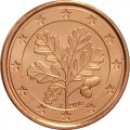 Германия 1 евроцент 2016 год (A)