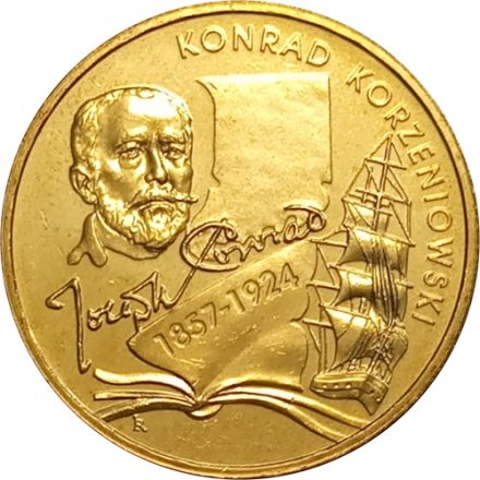 Польша 2 злотых 2007 год - 150 лет со дня рождения Конрада Коженёвского