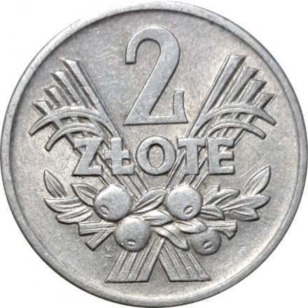 Польша 2 злотых 1958 год