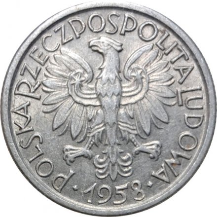 Польша 2 злотых 1958 год