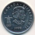 Канада 25 центов 2009 год - Конькобежный спорт