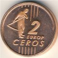 Болгария 2 евроцента 2004 год