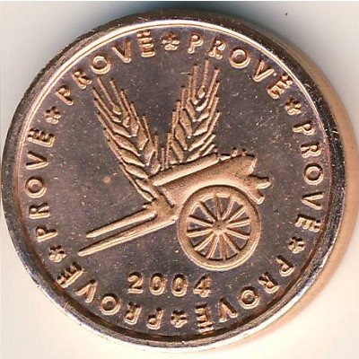 Болгария 2 евроцента 2004 год