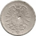Германия 10 пфеннигов 1875 год (F)