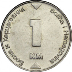 Босния и Герцеговина 1 конвертируемая марка 2008 год