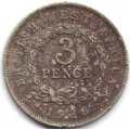 Британская Западная Африка 3 пенса 1938 год (KN) - F