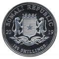 Сомали 100 шиллингов 2019 год - Африканский слон