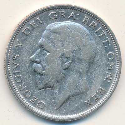 Великобритания 1/2 кроны 1930 год