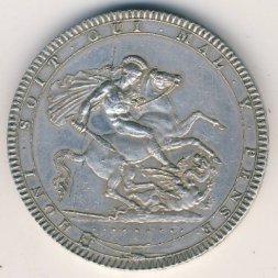 Великобритания 1 крона 1818 год