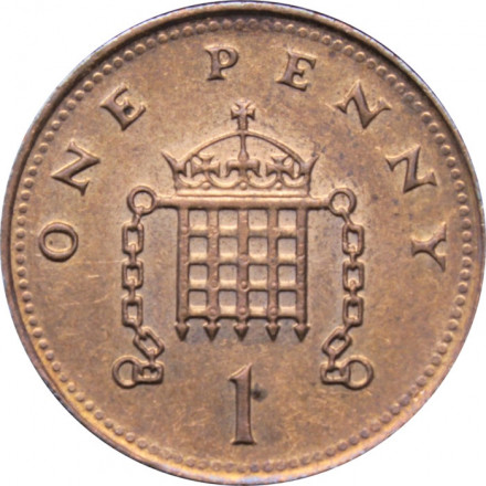 Великобритания 1 пенни 2007 год - Герса