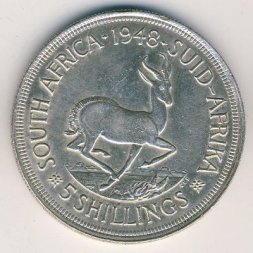 ЮАР 5 шиллингов 1948 год