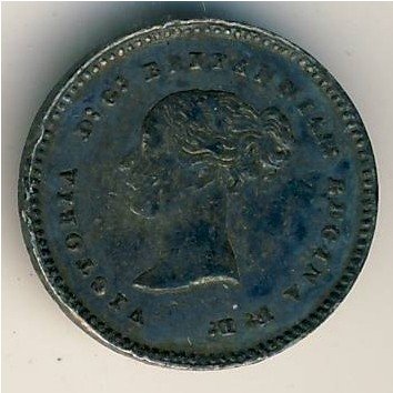 Великобритания 2 пенса 1848 год