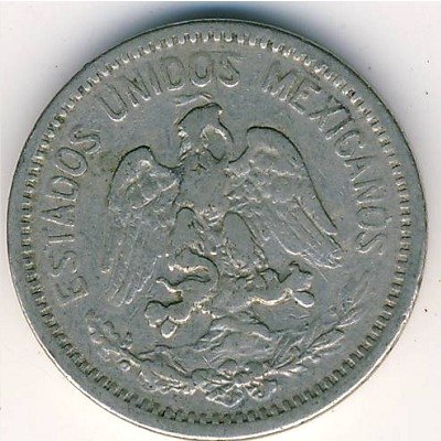Мексика 5 сентаво 1910 год