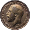 Великобритания 1 фартинг 1914 год