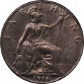 Великобритания 1 фартинг 1914 год