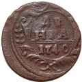 Денга 1740 год Анна Иоанновна (1730 - 1740) - F