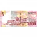 Индонезия 100000 рупий 2014 год - Сукарно и Мохаммад Хатта UNC